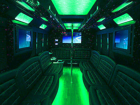 Limo Buses, Limo Bus Rental, Limousine Bus Rentals